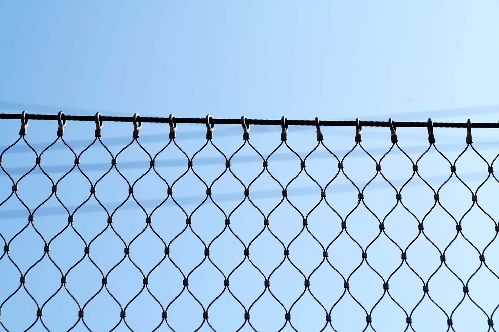 Webnet railway security fence