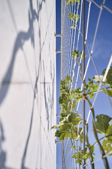 Web Net Rope System Webnet will green concrete elements: Jakob Rope Systems